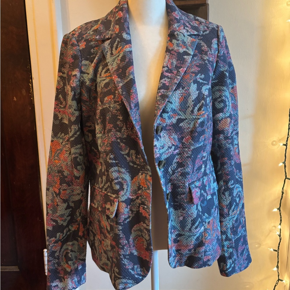 Sundance Vibrant Paisley Blazer